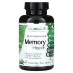 Здоровье памяти, 60 растительных капсул — Emerald Laboratories