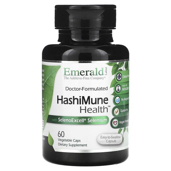 emr00367_v_8.jpg HashiMune Health с селеном SelenoExcell, 60 растительных капсул — Emerald Laboratories
