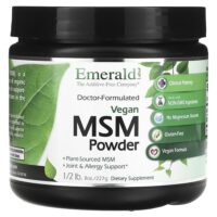 Веганский порошок с МСМ, 227 г (8 унций) — Emerald Laboratories