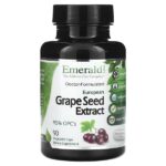 Экстракт европейских виноградных косточек, 90 растительных капсул — Emerald Laboratories