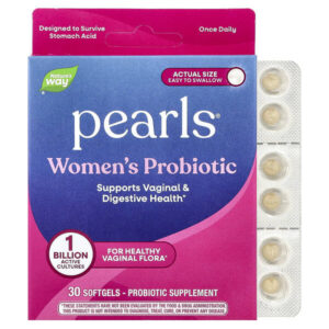 Pearls®, пробиотики для женщин, 1 млрд КОЕ, 30 капсул — Nature's Way