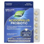 Пробиотический жемчуг Acidophilus, 1 млрд КОЕ, 90 мягких таблеток — Nature's Way