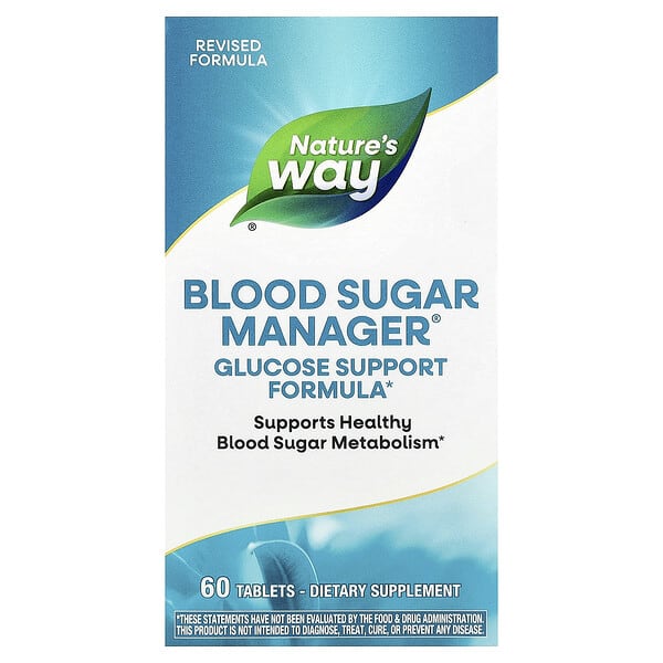 emt04906_v_82.jpg Blood Sugar Management®, 60 таблеток — Nature's Way