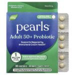 Pearls®, пробиотик для взрослых старше 50 лет, 1 млрд КОЕ, 30 капсул — Nature's Way