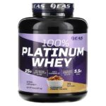 100% Platinum Whey, хлопья с корицей, 2,26 кг (5 фунтов) — EAS