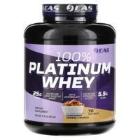 100% Platinum Whey, хлопья с корицей, 2,26 кг (5 фунтов) — EAS