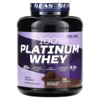 100% Platinum Whey, шоколадное мороженое, 2,26 кг (5 фунтов) — EAS