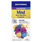 Mind, магний, 60 капсул (350 мг в 1 капсуле) — Enzymedica