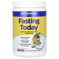 Fasting Today, смесь для приготовления напитка для Интервальное голодание, тропический ананас, 264 г (9,31 унции) — Enzymedica