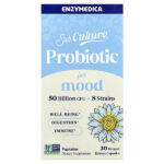 SubCulture™, пробиотик для настроения, 30 капсул с отсроченным высвобождением — Enzymedica