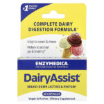 DairyAssist®, 30 капсул — Enzymedica