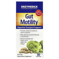 Gut Motility™, поддержка пищеварительной системы, 30 капсул — Enzymedica