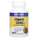 Digest Gold® с ATPro®, с максимальной силой действия, 90 капсул — Enzymedica