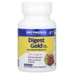 Digest Gold® с ATPro®, с максимальной силой действия, 45 капсул — Enzymedica