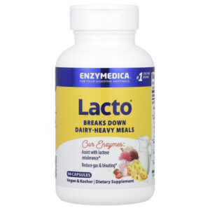Lacto®, 90 капсул — Enzymedica