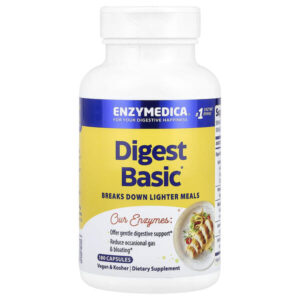 Digest Basic®, 180 капсул — Enzymedica
