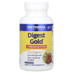 Digest Gold, добавка с пробиотиками, 180 капсул — Enzymedica