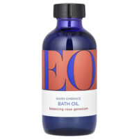Масло для ванн Warm Embrace, балансирующая роза и герани, 118 мл (4 жидк. унц.) — EO Products