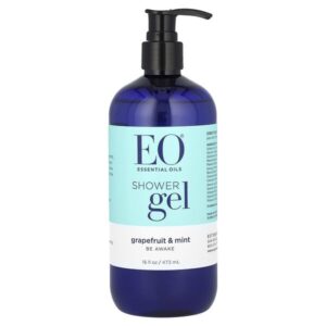 Гель для душа, грейпфрут и мята, 473 мл (16 жидких унций) — EO Products