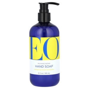 мыло для рук, с бодрящим лимоном и эвкалиптом, 355 мл (12 жидк. унций) — EO Products