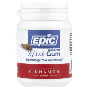 ксилитоловая камедь, корица, 50 шт. — Epic Dental