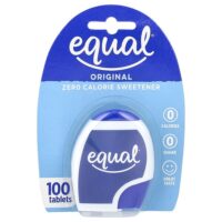 Equal, Нулевой калорийный подсластитель, оригинальный, 100 таблеток