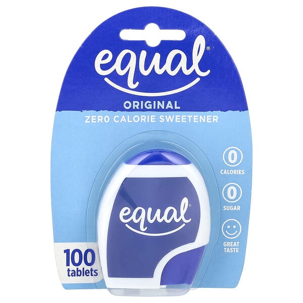 eqa20131_v_15.jpg Equal, Нулевой калорийный подсластитель, оригинальный, 100 таблеток