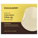 Bouncy Day, Collagen Glow Up, гелевые тонизирующие диски, 60 шт — EQQUALBERRY — изображение 2