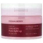 Bouncy Day, Collagen Pore-Tight Up, гелевые тонизирующие диски, с коллагеном, 60 шт. — EQQUALBERRY