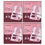 Bouncy Day, Collagen Pore-Tight Up, гидрогелевая маска для лица, 4 шт. по 30 г (1,01 унции) — EQQUALBERRY