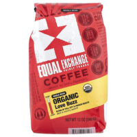 Organic Coffee, Love Buzz, цельные зерна, французская обжарка, 340 г (12 унций) — Equal Exchange