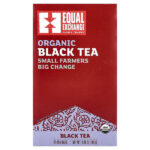 Органический черный чай, 20 чайных пакетиков, 40 г (1,41 унции) — Equal Exchange