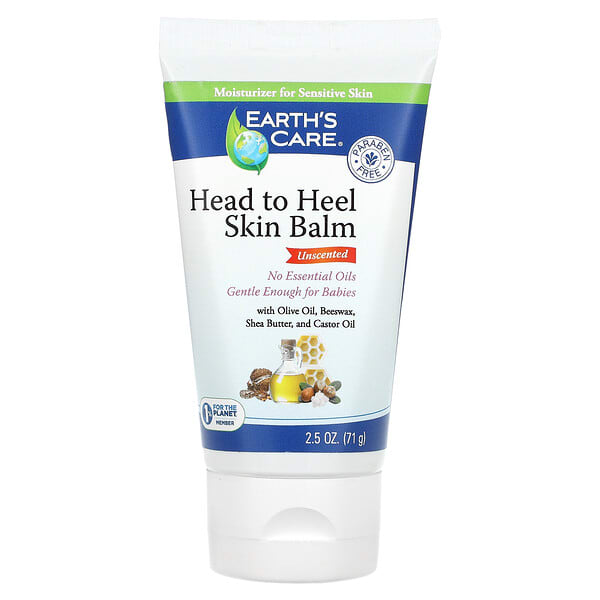 erc00346_v_8.jpg Head to Heel, бальзам для кожи, без запаха, 71 г (2,5 унции) — Earth's Care