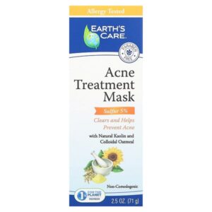 маска для борьбы с акне, 71 г (2,5 унции) — Earth's Care