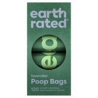 Poop Bags, лаванда, 8 шт. — Earth Rated