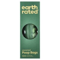 Пакеты для отходов для собак, без запаха, 300 пакетов — Earth Rated