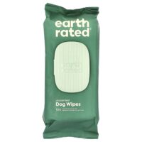 салфетки для собак, без запаха, 100 шт. — Earth Rated