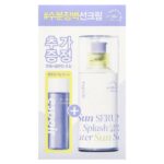 Water Splash Sun Serum, SPF 50+ PA +++ и все очищающее масло для макияжа, набор из 2 предметов — Espoir — изображение 2