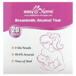 Тест на содержание алкоголя в грудном молоке, 20 тестов — Easy@Home