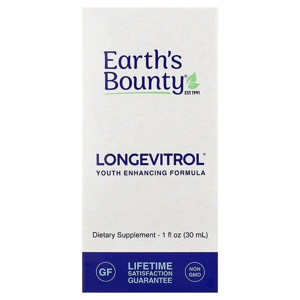 etb20300_v_81.jpg Longevitrol®, добавка для сохранения молодости, 30 мл (1 жидк. унция) — Earth's Bounty