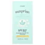 Sunprise, молочко для загара с легким воздушным финишем, SPF 50+, 55 мл (1,85 жидк. унц.) — ETUDE — изображение 2