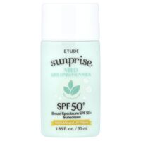 Sunprise, молочко для загара с легким воздушным финишем, SPF 50+, 55 мл (1,85 жидк. унц.) — ETUDE