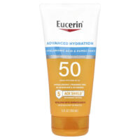 Advanced Hydration, легкий солнцезащитный лосьон, SPF 50, без отдушек, 150 мл (5 жидк. унц.) — Eucerin