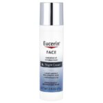 Face, иммерсивный увлажняющий ночной крем, без отдушек, 71 г (2,5 унции) — Eucerin