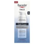 Face, иммерсивный увлажняющий ночной крем, без отдушек, 71 г (2,5 унции) — Eucerin — изображение 2