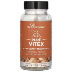 Pure Vitex, 60 вегетарианских капсул (400 мг на капсулу) — Eu Natural