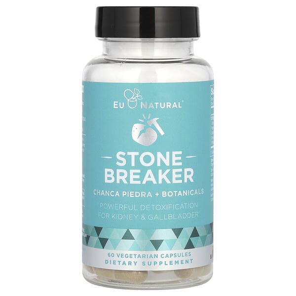 eun00815_v_56.jpg STONE BREAKER, филлантус нирури, 60 вегетарианских капсул — Eu Natural