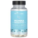 Momma Probiotics, пре-и послеродовые пробиотики, 30 вегетарианских капсул — Eu Natural