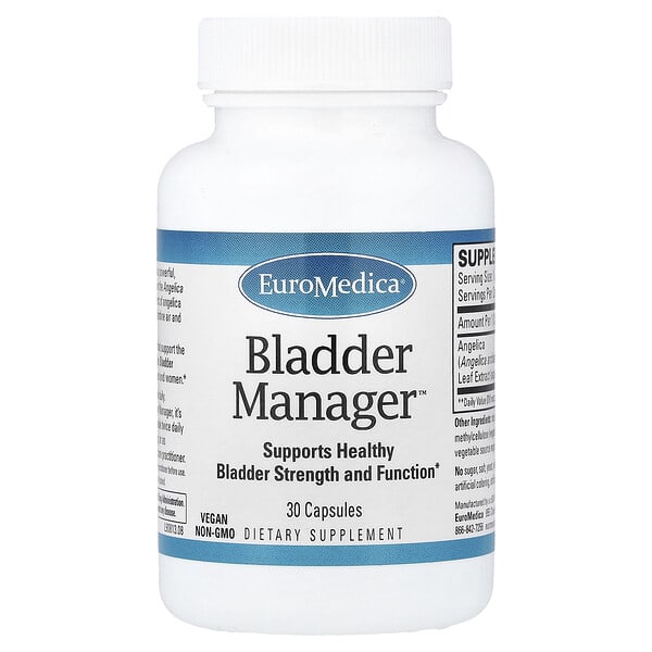 euo90813_v_8.jpg Bladder Management™, 30 капсул (100 мг в капсуле) — EuroMedica