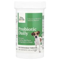 Probiotic Daily™, для собак, 60 жевательных таблеток, 37,5 г (1,32 унции) — Terry Naturally